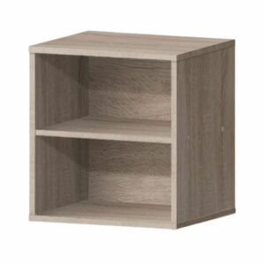 F-GOLD BEDSIDE TABLE OPEN CABINET