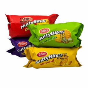 TIFFANY NUTTYBITES COOKIES 72G