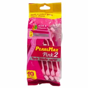 PEARL MAX PINK2 TWIN BLADE RAZOR